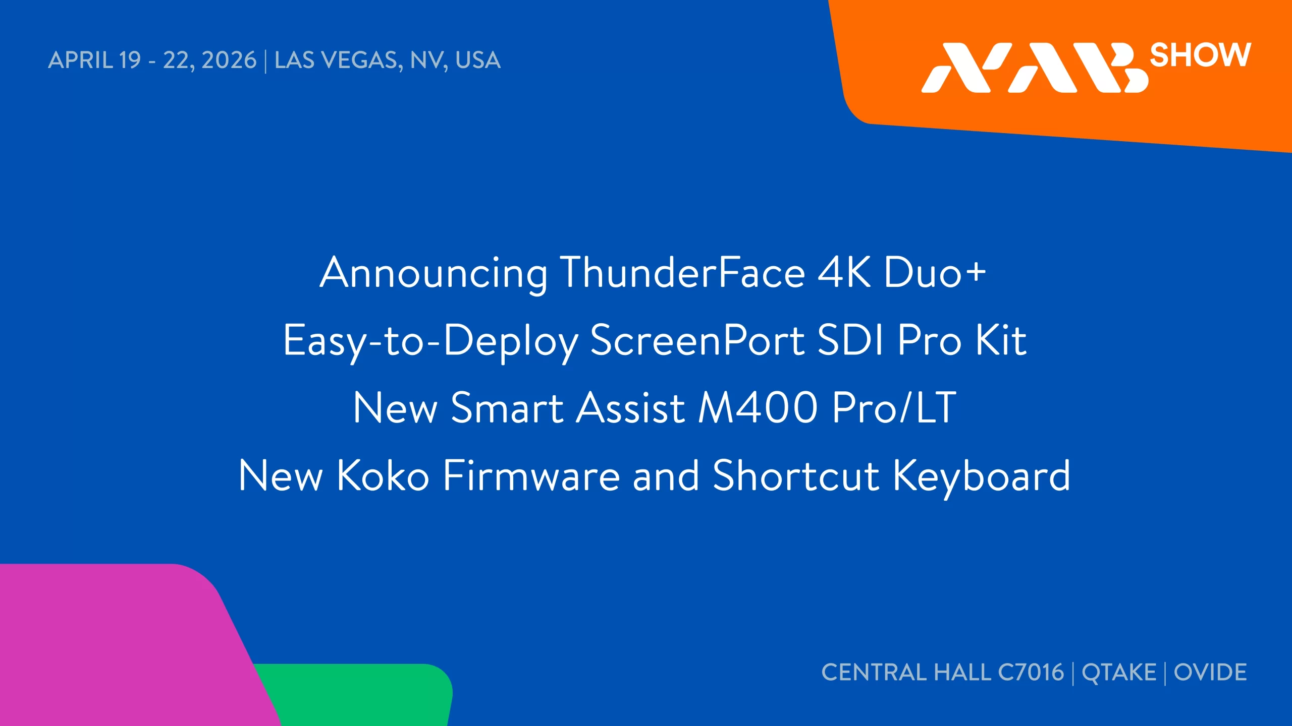 NAB Show 2026 Highlights